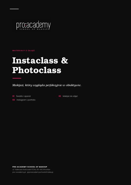 Notatki: Instaclass & Photoclass