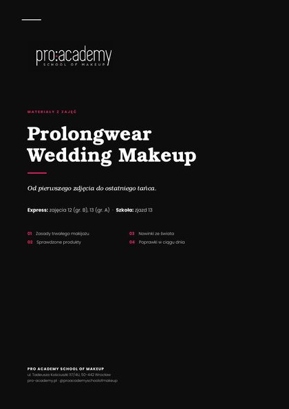 Notatki: Prolongwear